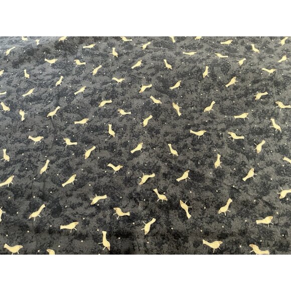 Debbie Mumm "Mumms The Word" Birdhouse Border Cotton Fabric 2.30 Yards x 42" W - Picture 5 of 10